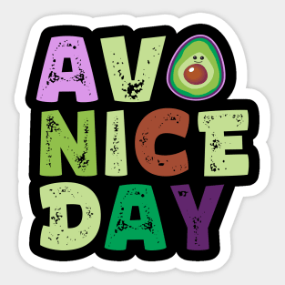 Avo Nice Day Sticker